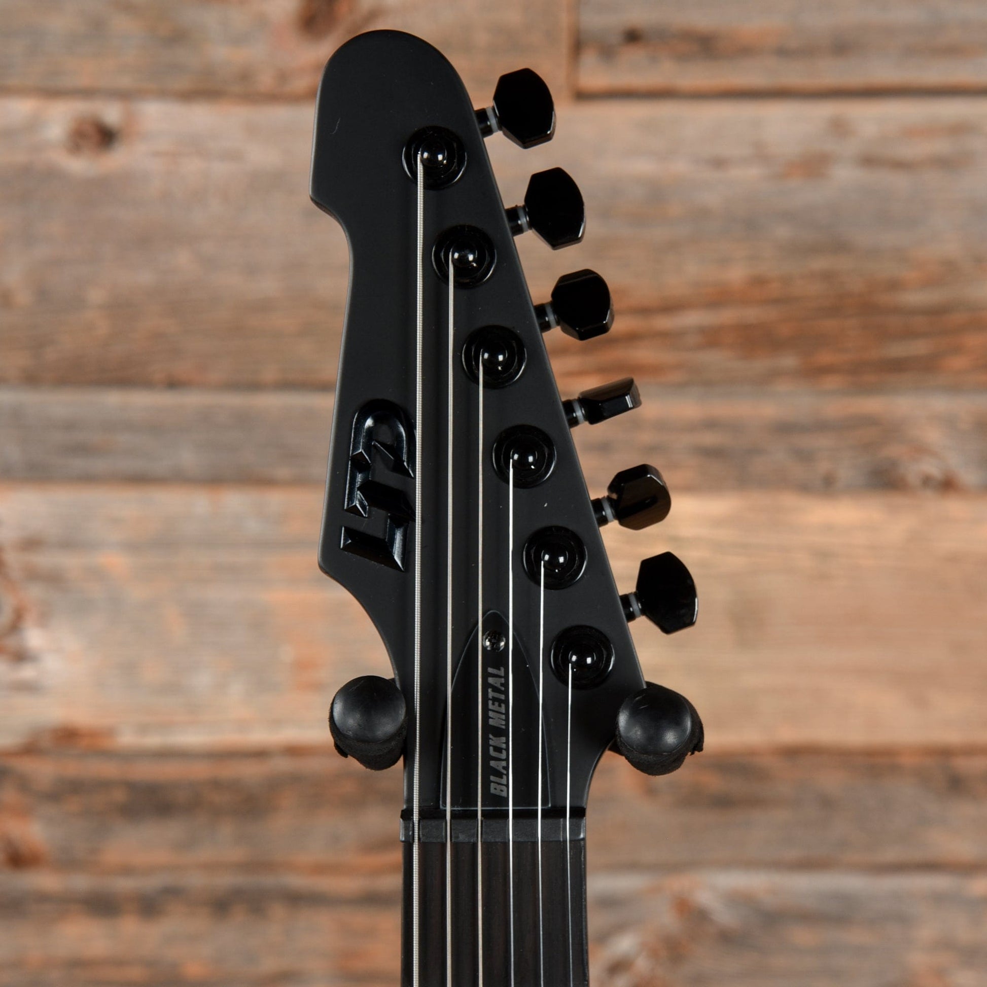 LTD Phoenix Black Metal Satin Black 2020 Electric Guitars / Solid Body