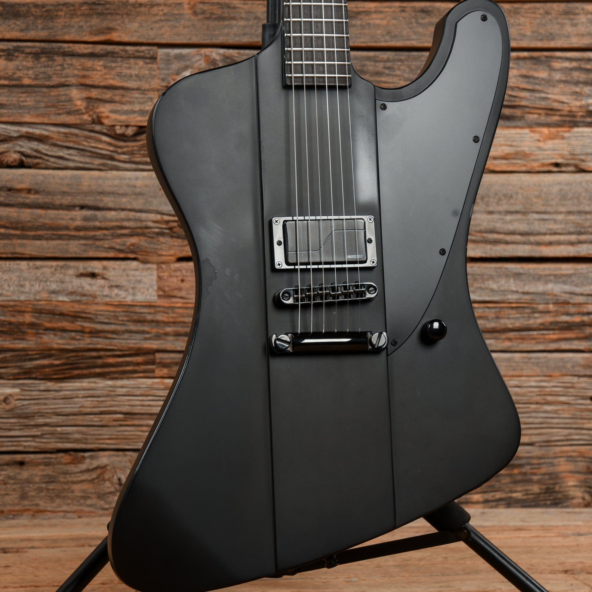 LTD Phoenix Black Metal Satin Black 2020 Electric Guitars / Solid Body