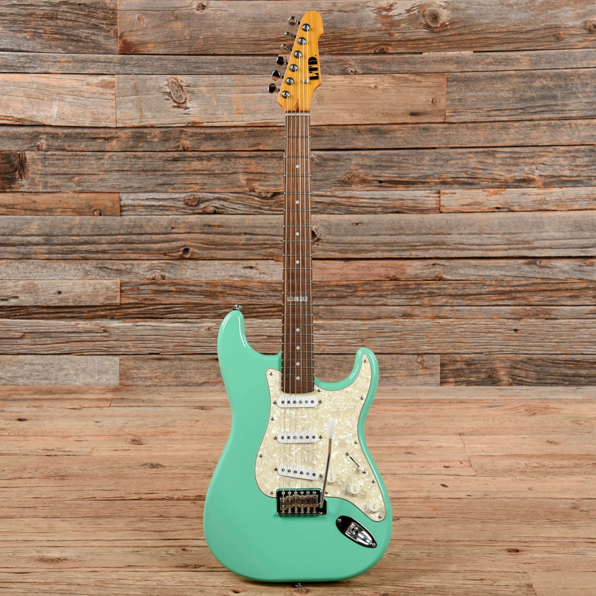 LTD ST-213 Surf Green Electric Guitars / Solid Body