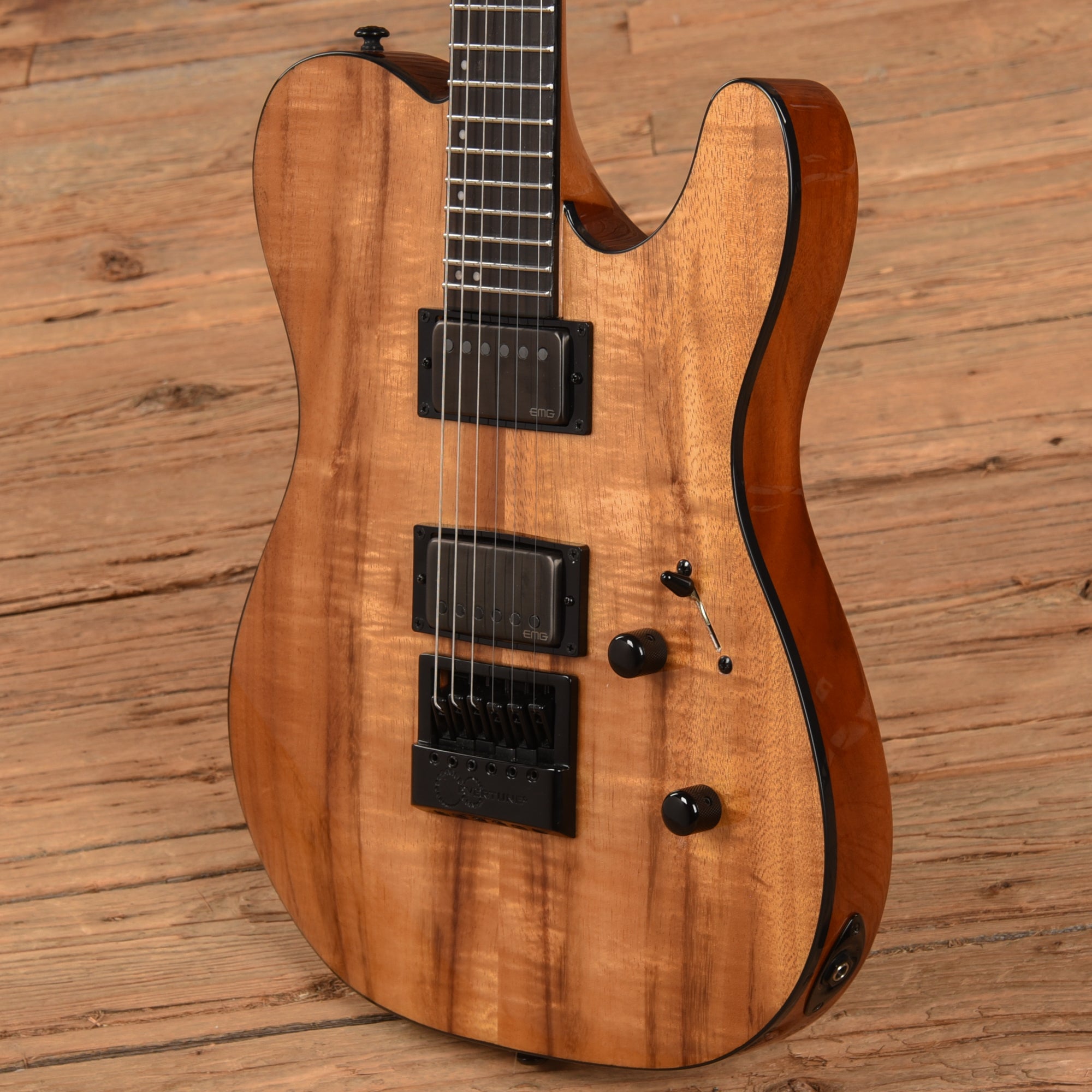 LTD TE-1000 Deluxe Koa 2021 Electric Guitars / Solid Body