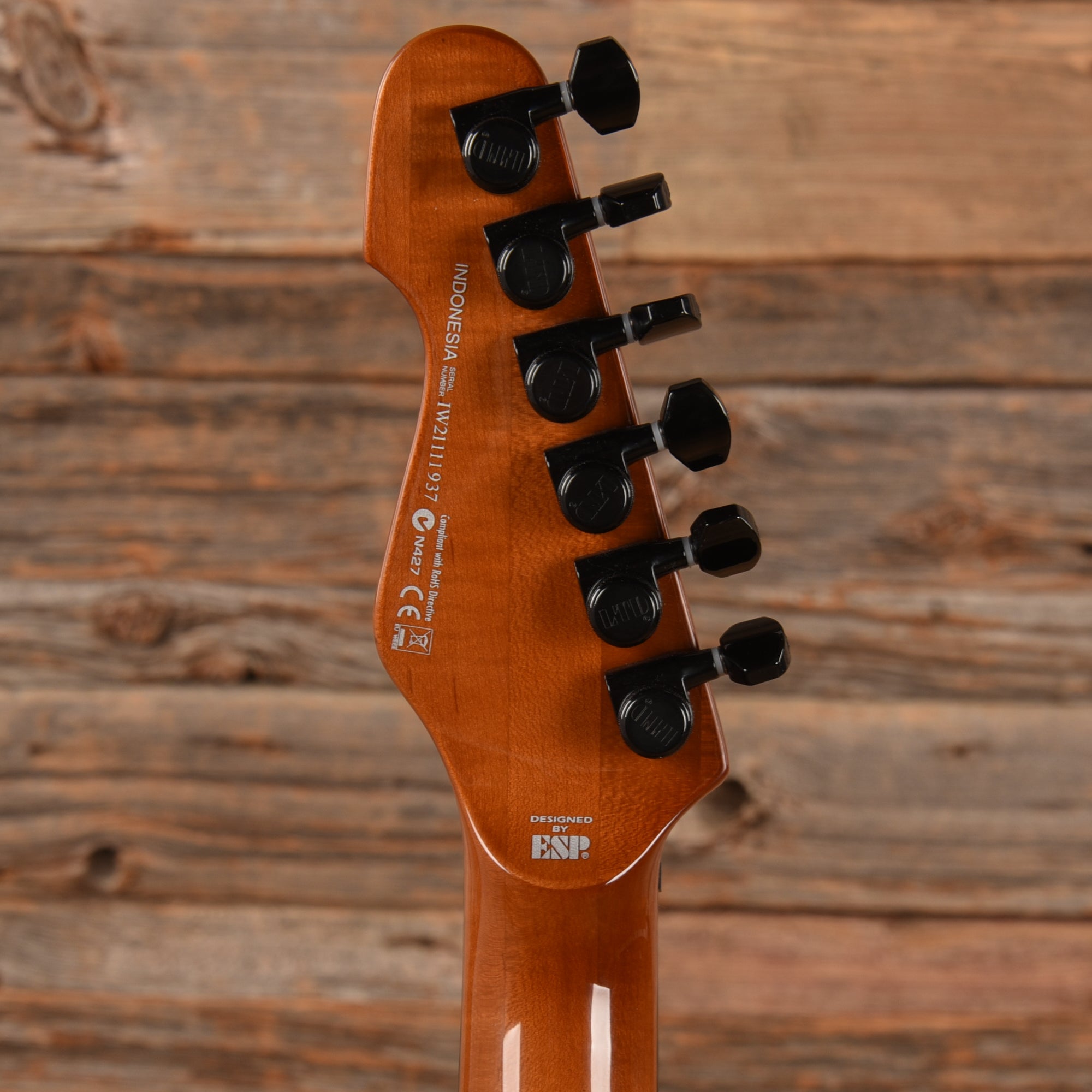 LTD TE-1000 Deluxe Koa 2021 Electric Guitars / Solid Body