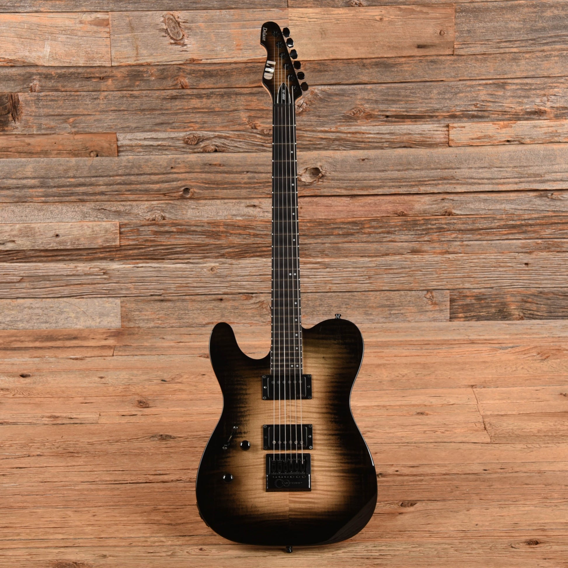 LTD TE-1000 Evertune Black Natural Burst 2019 LEFTY Electric Guitars / Solid Body