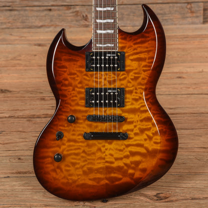 LTD Viper 256 Brown Sunburst 2022 LEFTY Electric Guitars / Solid Body