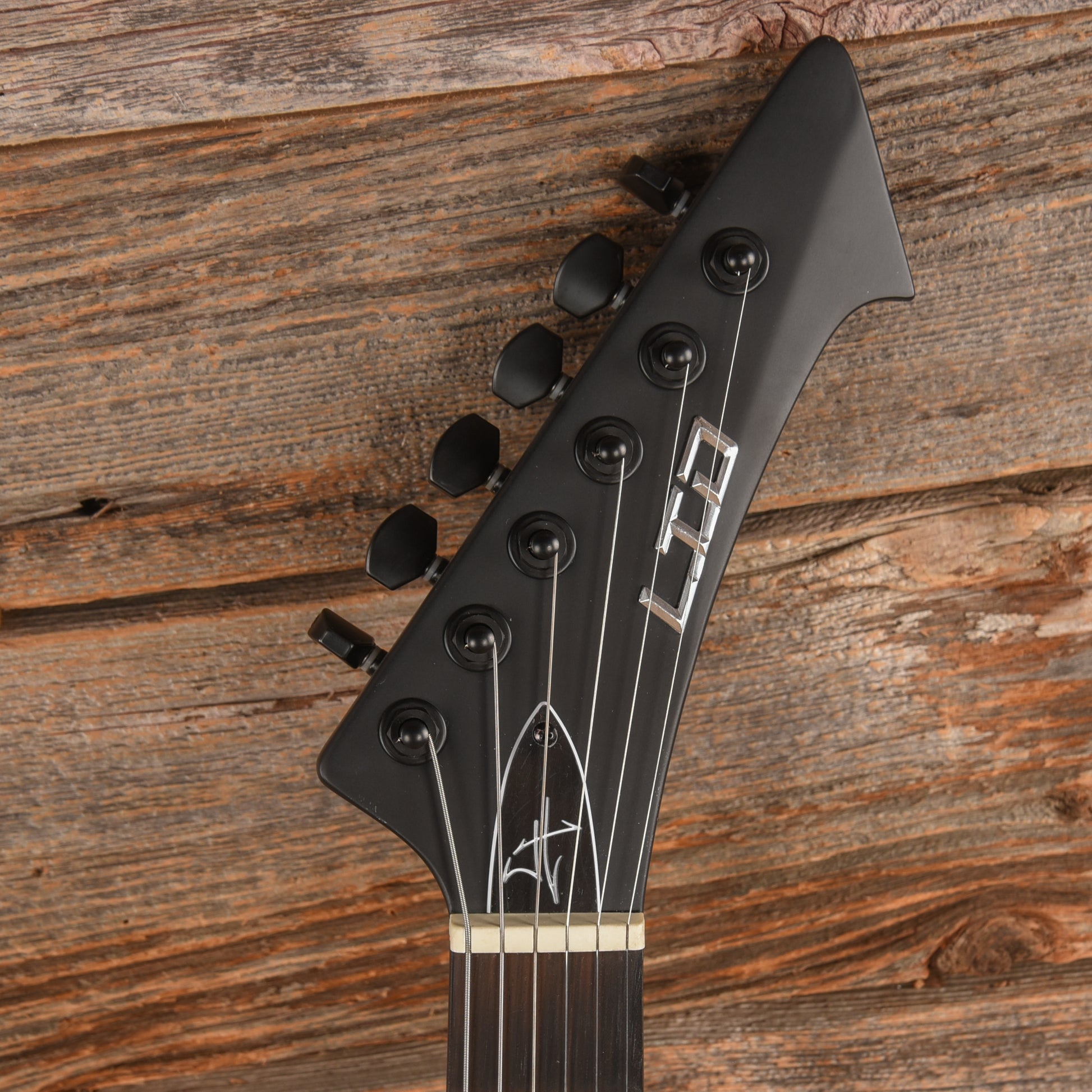 LTD Vulture James Hetfield Signature Satin Black 2020 Electric Guitars / Solid Body