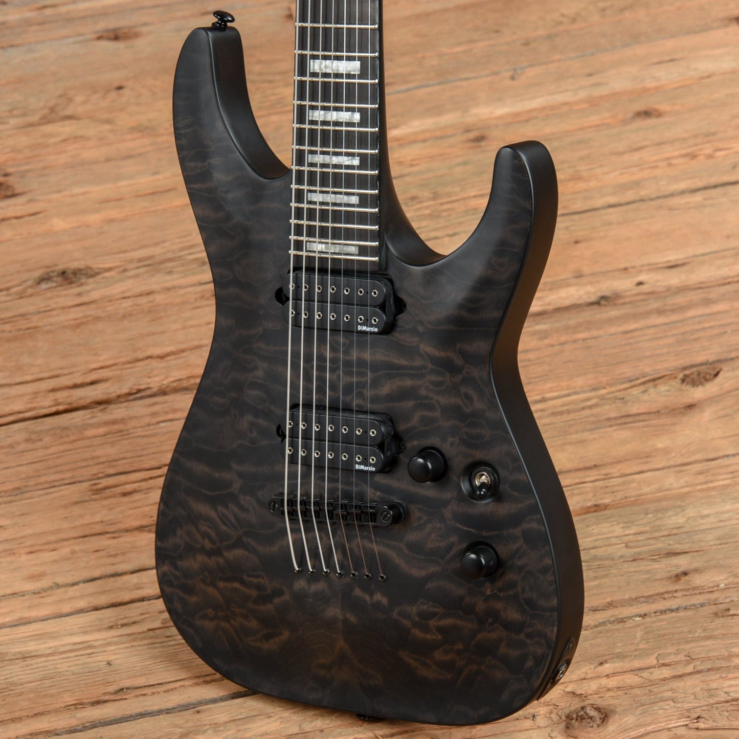 LTD ZH-7 Zach Householder Signature See Thru Black Satin 2013 Electric Guitars / Solid Body