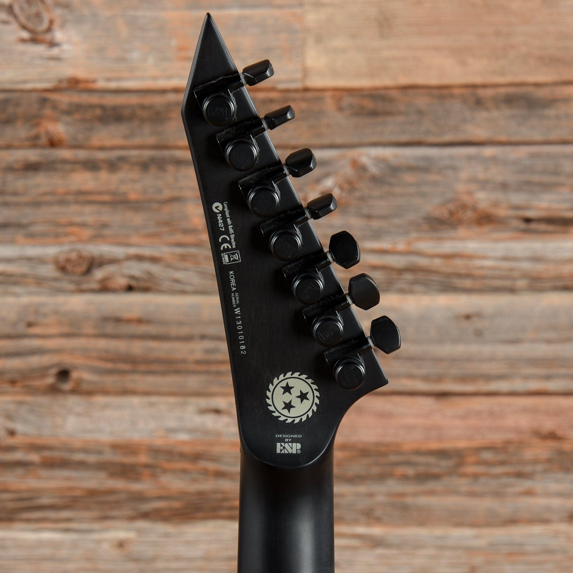 LTD ZH-7 Zach Householder Signature See Thru Black Satin 2013 Electric Guitars / Solid Body