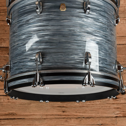 Ludwig Classic Maple 12/14/20 3pc. Drum Kit Vintage Blue Oyster Drums and Percussion / Acoustic Drums / Full Acoustic Kits