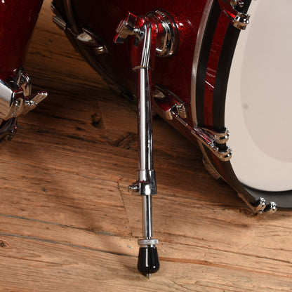 Ludwig Classic Maple Pro Beat 24 3pc. Drum Kit Red Sparkle Drums and Percussion / Acoustic Drums / Full Acoustic Kits