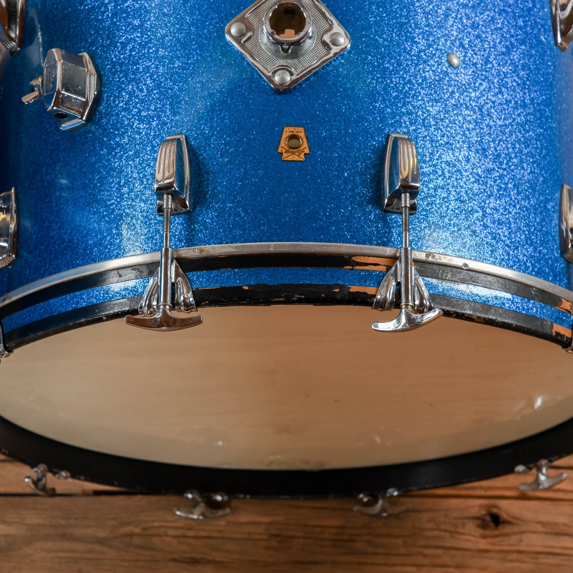 Ludwig Super Classic 13/16/22 Blue Sparkle Blue Sparkle 1965 Drums and Percussion / Acoustic Drums / Full Acoustic Kits