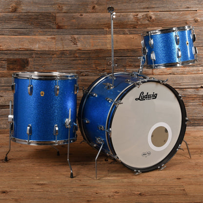 Ludwig Super Classic 22/13/16 Blue Sparkle 1967 Drums and Percussion / Acoustic Drums / Full Acoustic Kits