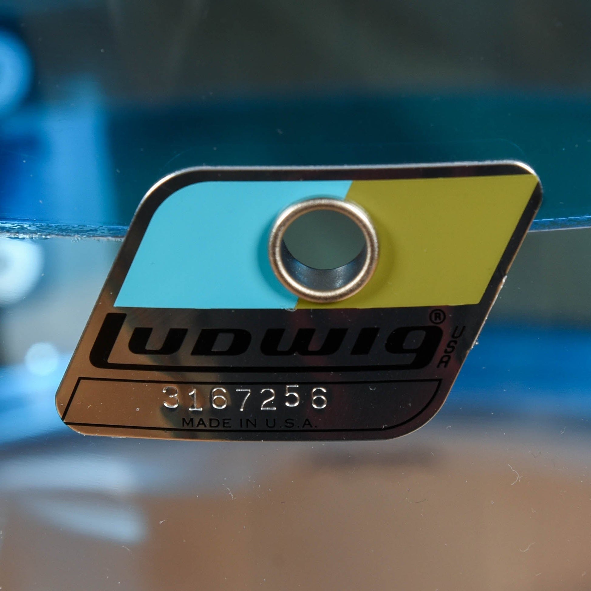 Ludwig Vistalite 13/16/22 3pc. Drum Kit Blue/Clear/Blue Limited Edition Drums and Percussion / Acoustic Drums / Full Acoustic Kits