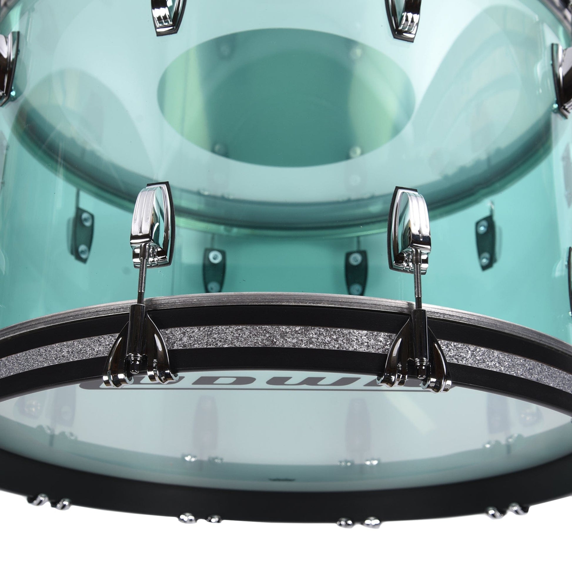 Ludwig Vistalite 13/16/24 3pc. Drum Kit Coke Bottle Green Drums and Percussion / Acoustic Drums / Full Acoustic Kits