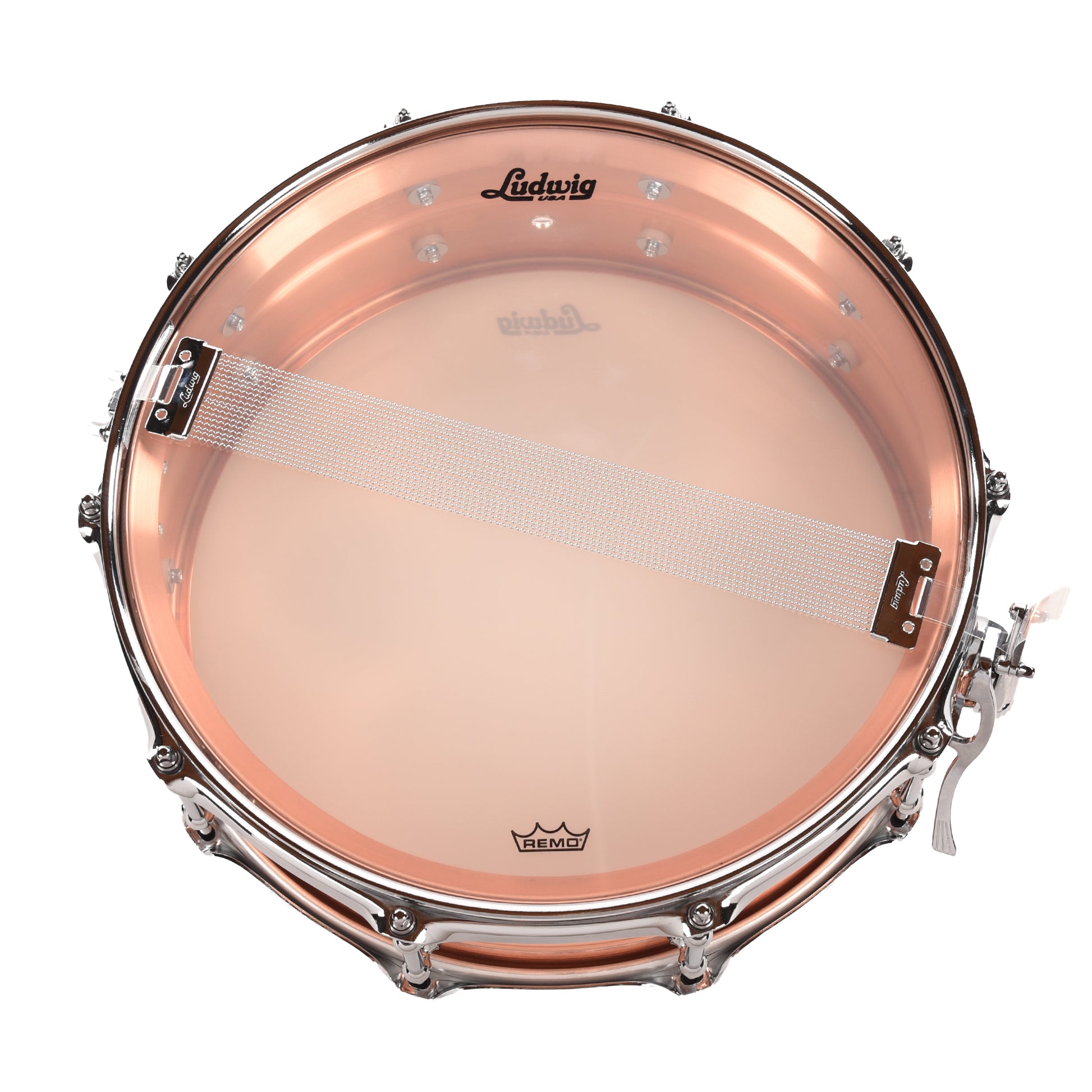 Ludwig 5x14 Copper Phonic Snare Drum w/Tube Lugs Drums and Percussion / Acoustic Drums / Snare