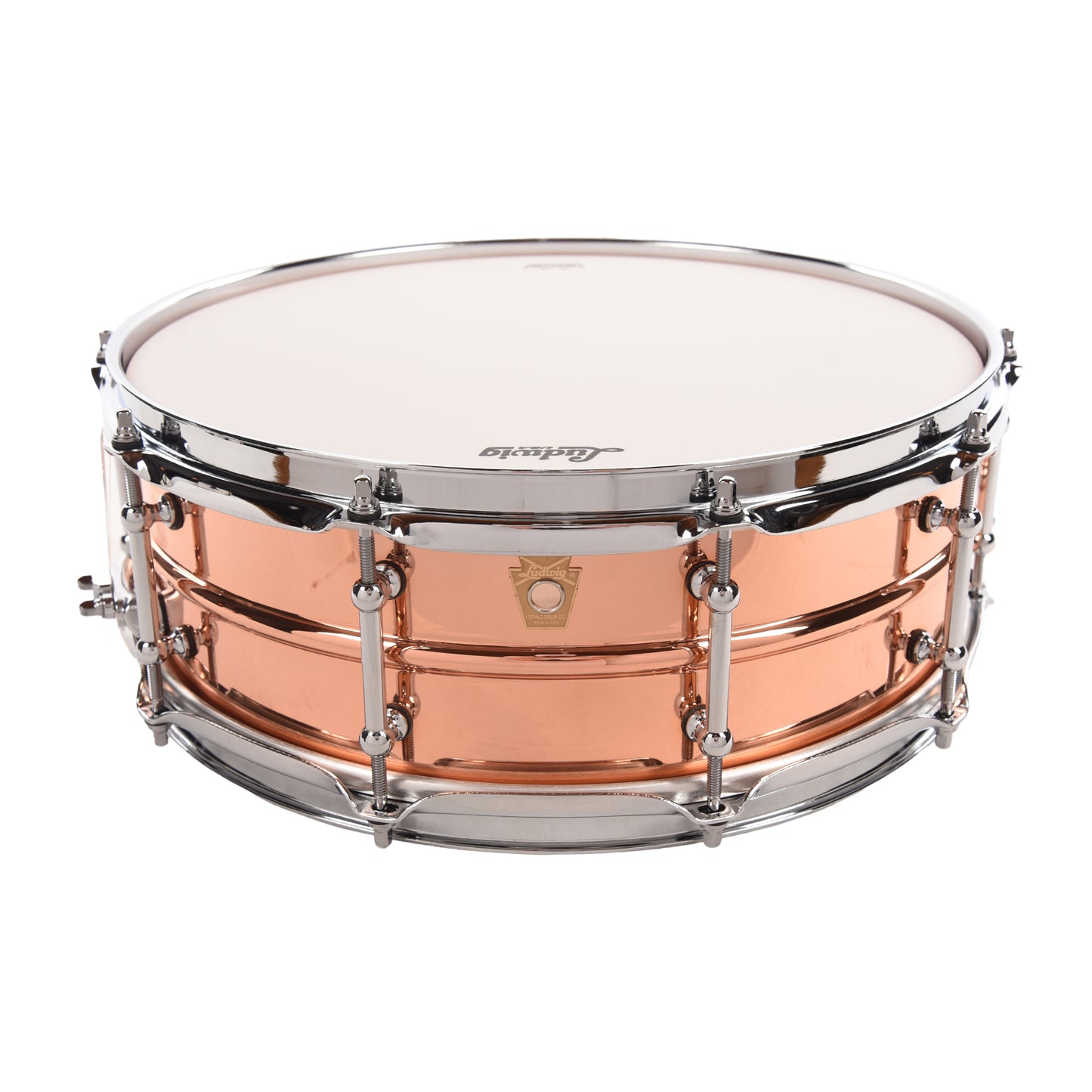Ludwig 5x14 Copper Phonic Snare Drum w/Tube Lugs Drums and Percussion / Acoustic Drums / Snare