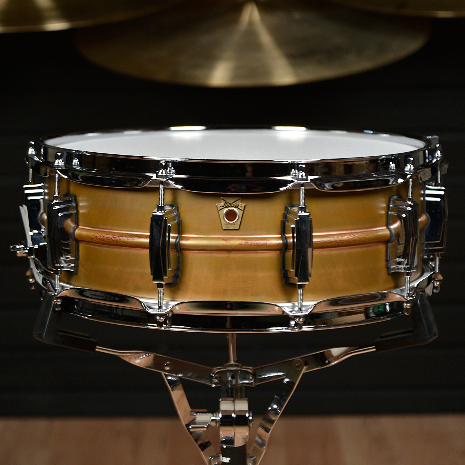 Ludwig 5x14 Raw Copper Phonic Snare Drum Drums and Percussion / Acoustic Drums / Snare