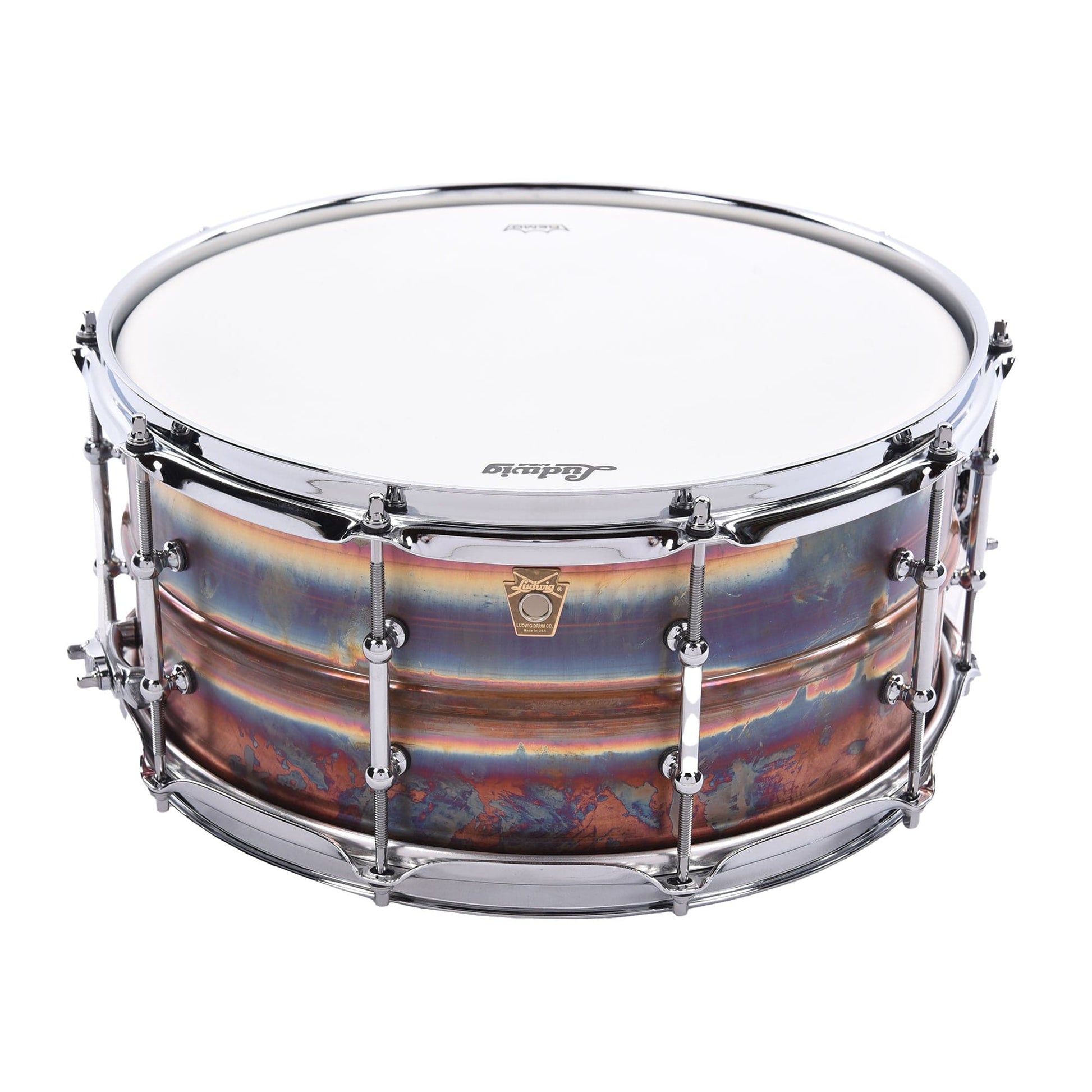 Ludwig 6.5x14 Raw Bronze Phonic Snare Drum w/Tube Lugs Drums and Percussion / Acoustic Drums / Snare