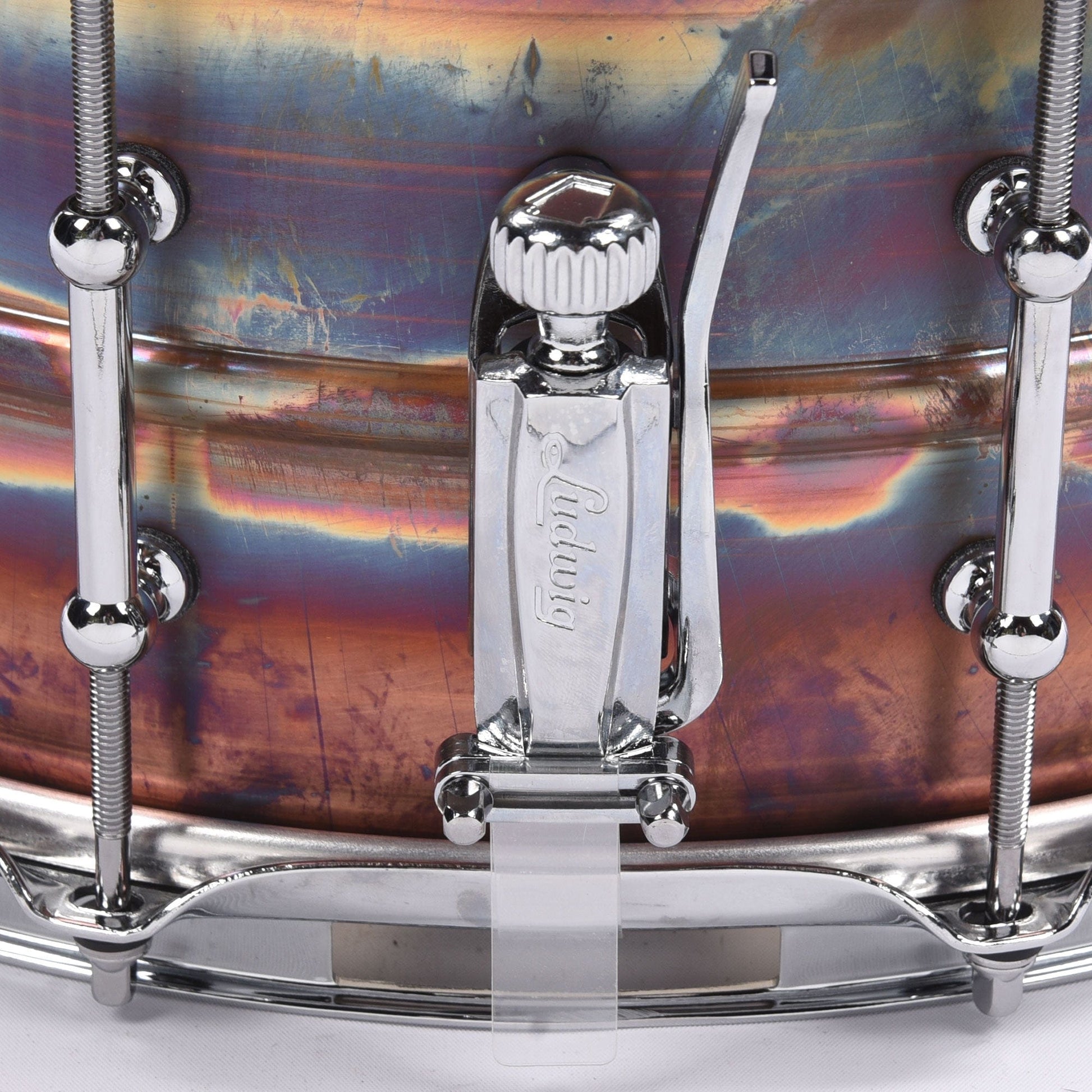 Ludwig 6.5x14 Raw Bronze Phonic Snare Drum w/Tube Lugs Drums and Percussion / Acoustic Drums / Snare