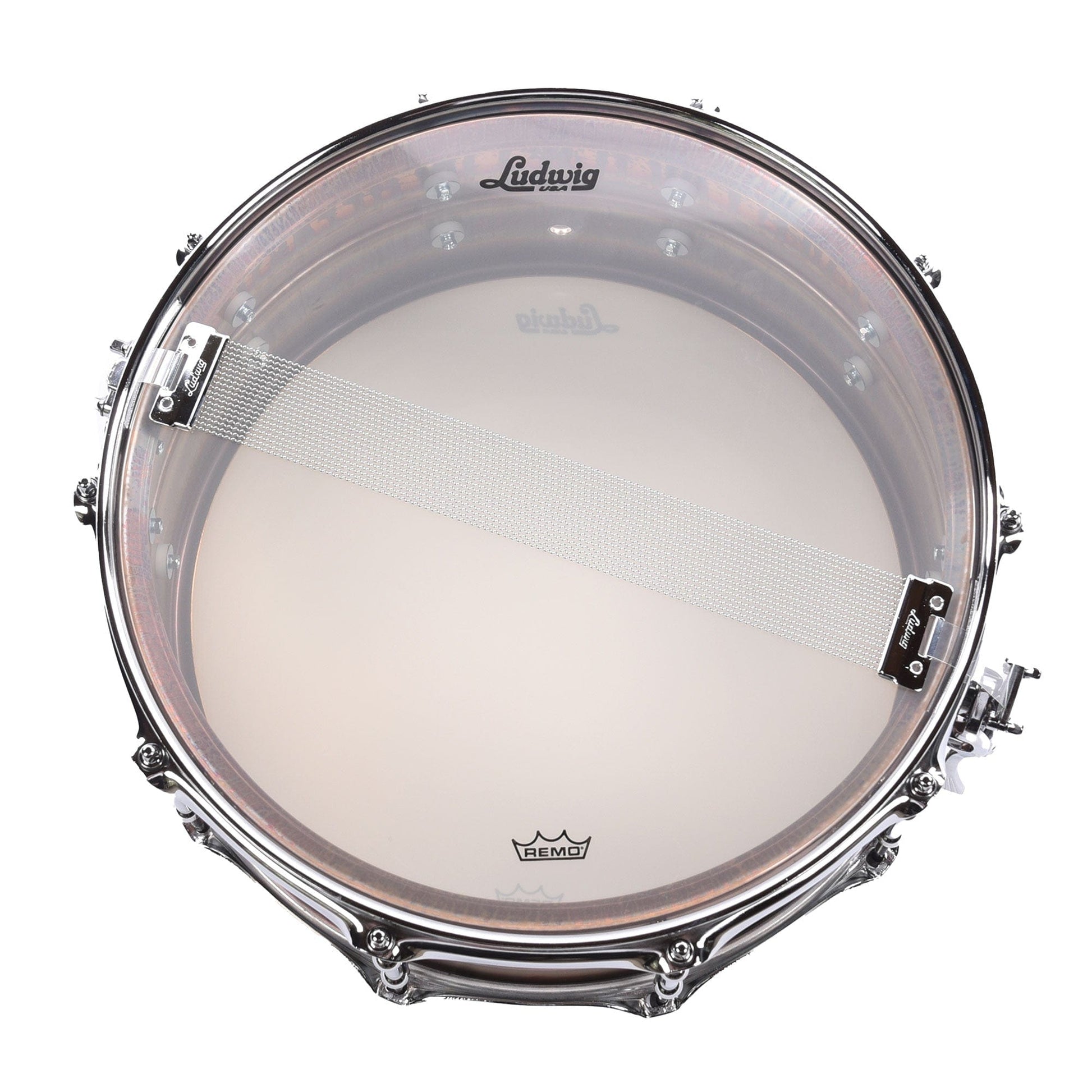 Ludwig 6.5x14 Raw Bronze Phonic Snare Drum w/Tube Lugs Drums and Percussion / Acoustic Drums / Snare