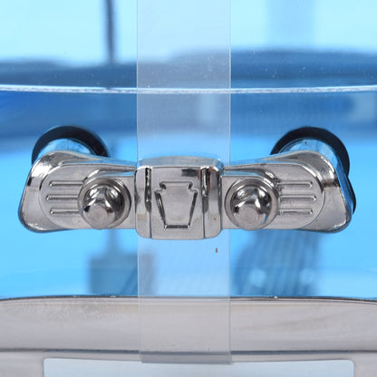 Ludwig 6.5x14 Vistalite Snare Drum Blue/Clear/Blue Limited Edition Drums and Percussion / Acoustic Drums / Snare