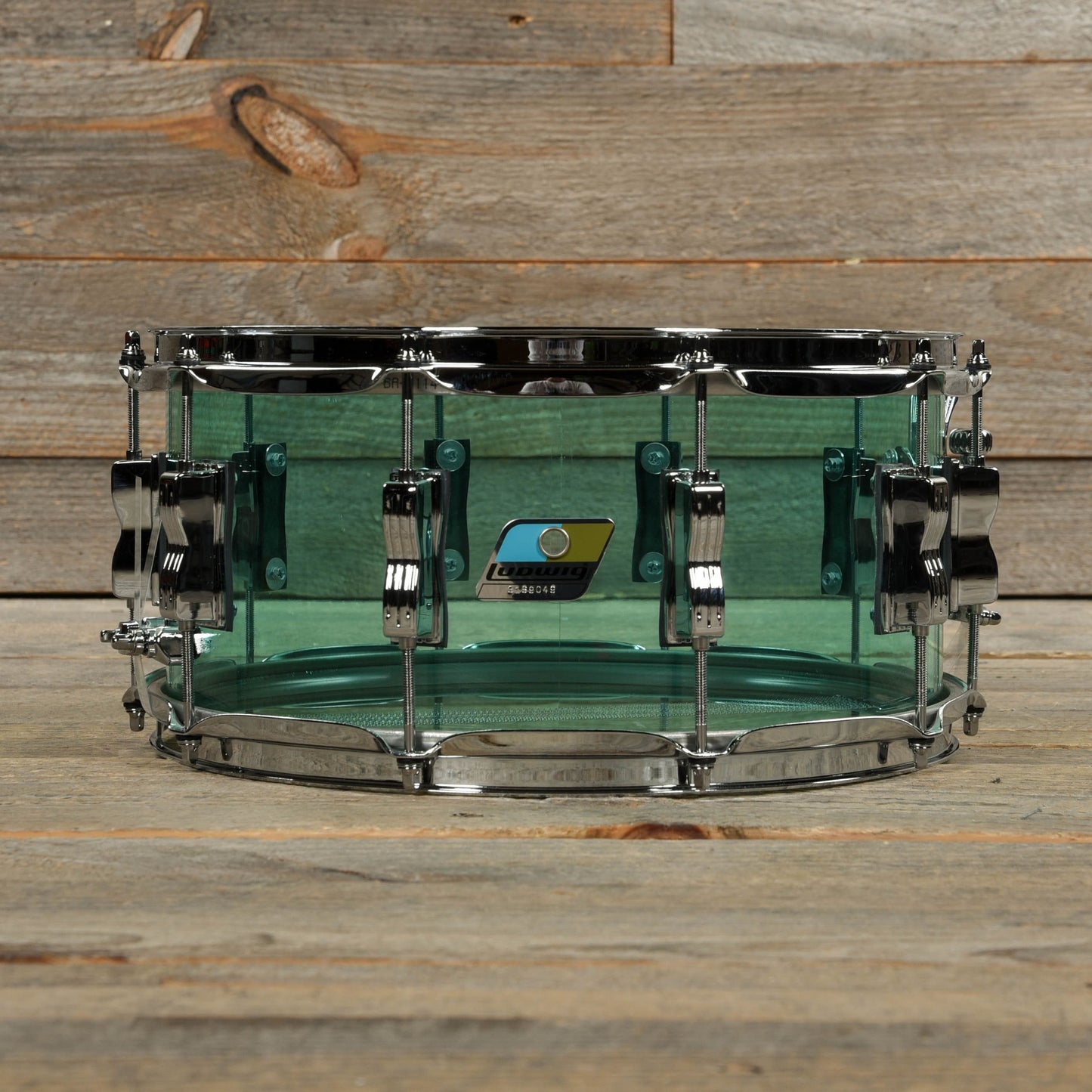 Ludwig 6.5x14 Vistalite Snare Drum Coke Bottle Green Drums and Percussion / Acoustic Drums / Snare