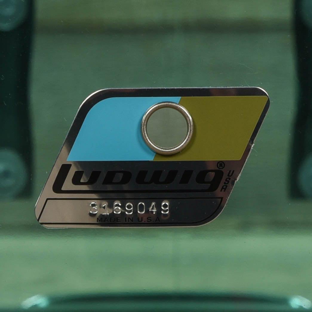 Ludwig 6.5x14 Vistalite Snare Drum Coke Bottle Green Drums and Percussion / Acoustic Drums / Snare