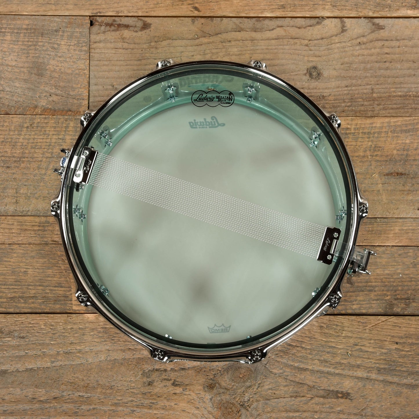Ludwig 6.5x14 Vistalite Snare Drum Coke Bottle Green Drums and Percussion / Acoustic Drums / Snare