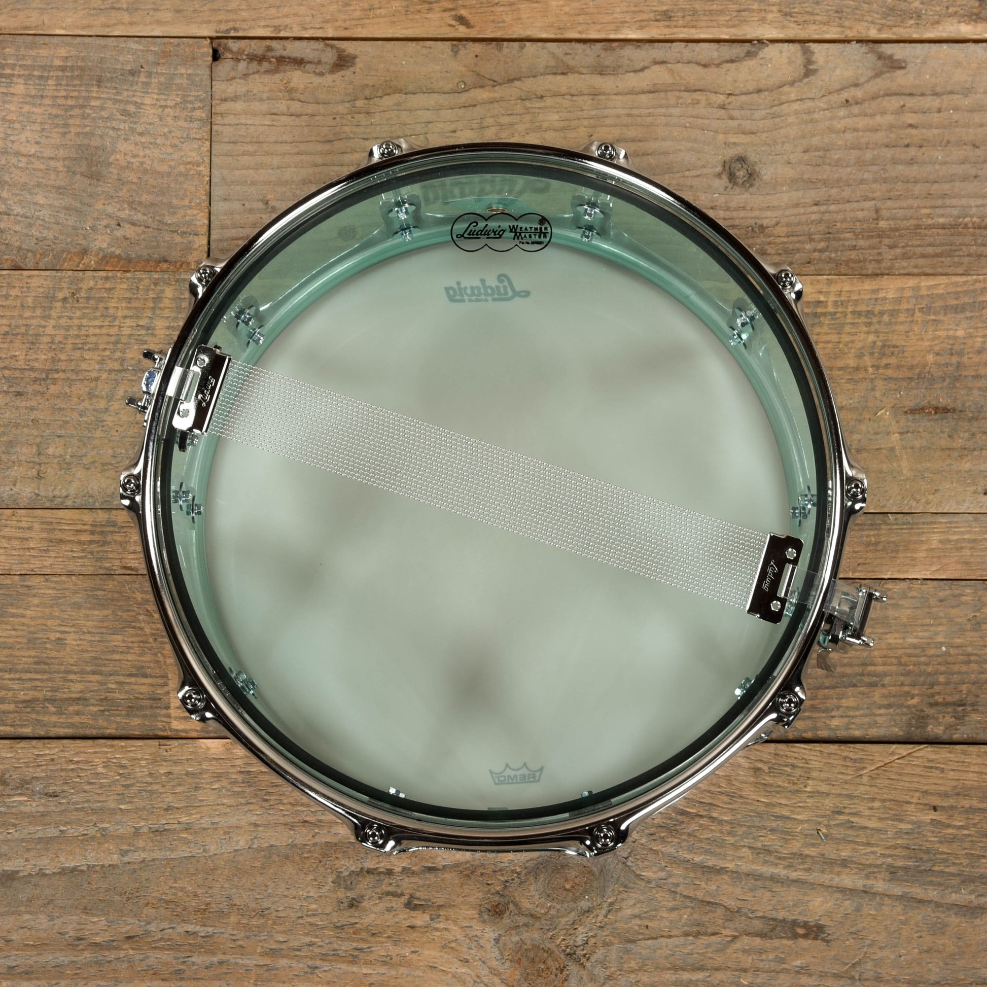 Ludwig 6.5x14 Vistalite Snare Drum Coke Bottle Green Drums and Percussion / Acoustic Drums / Snare