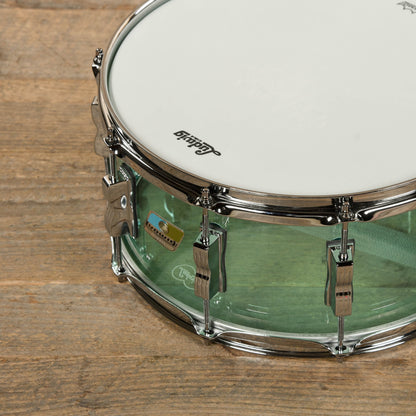 Ludwig 6.5x14 Vistalite Snare Drum Coke Bottle Green Drums and Percussion / Acoustic Drums / Snare