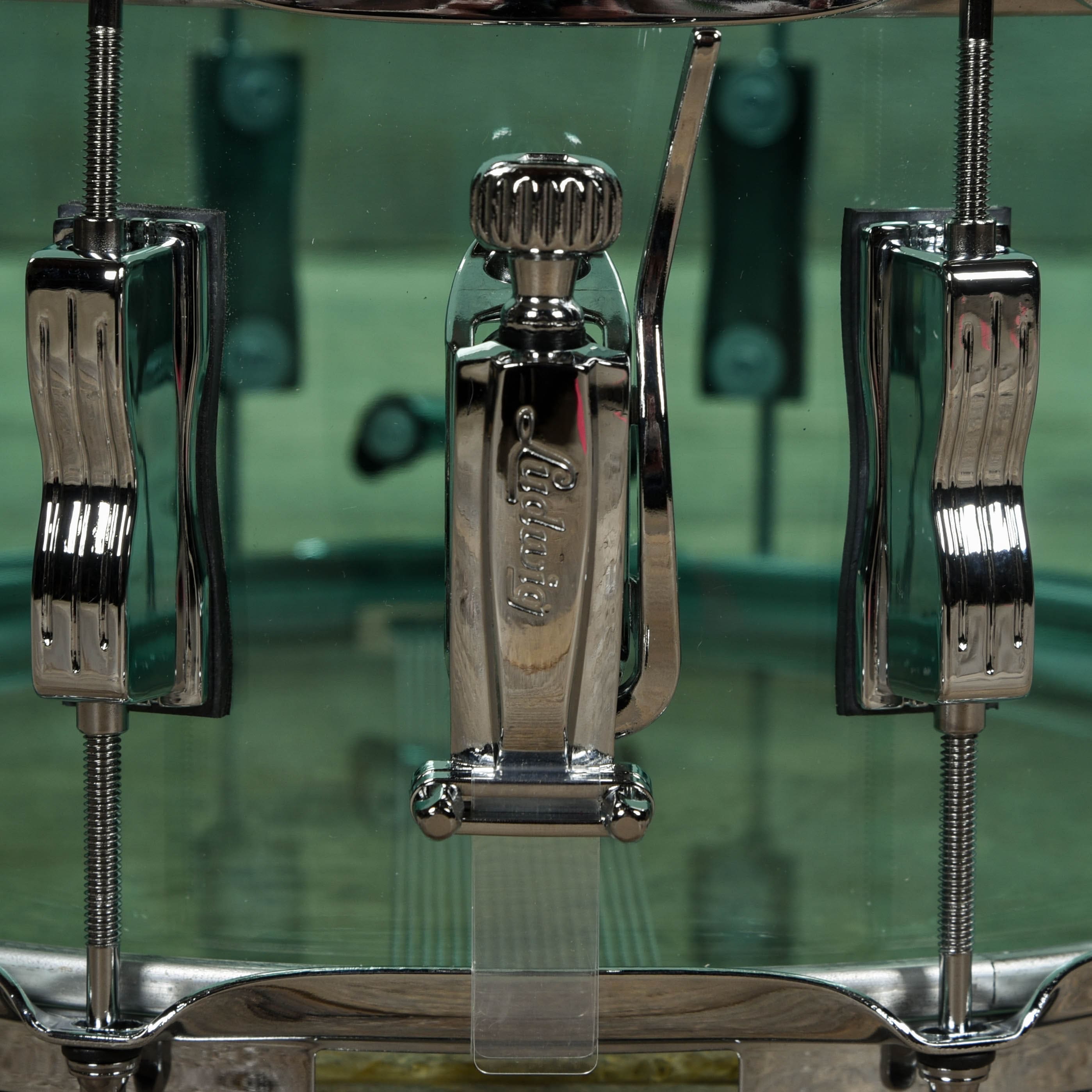 Ludwig 6.5x14 Vistalite Snare Drum Coke Bottle Green Drums and Percussion / Acoustic Drums / Snare