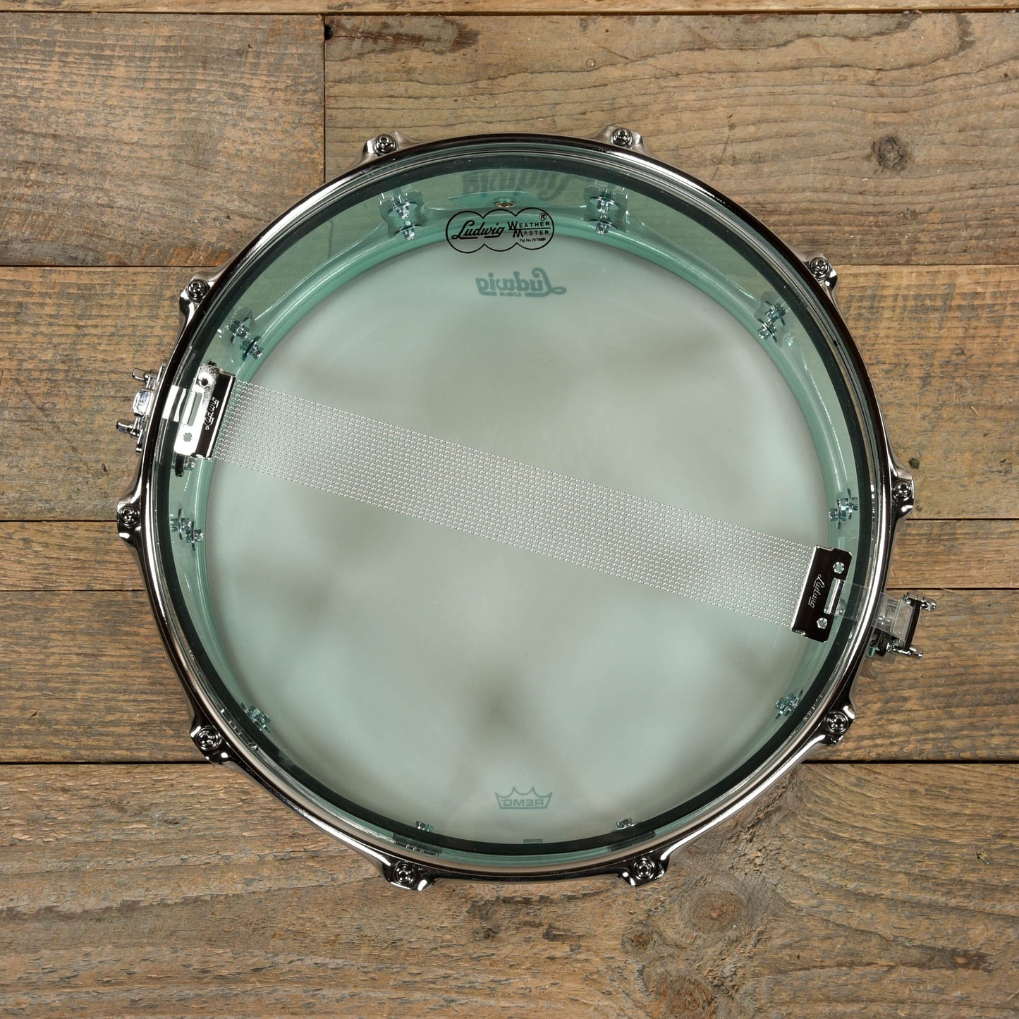 Ludwig 6.5x14 Vistalite Snare Drum Coke Bottle Green Drums and Percussion / Acoustic Drums / Snare