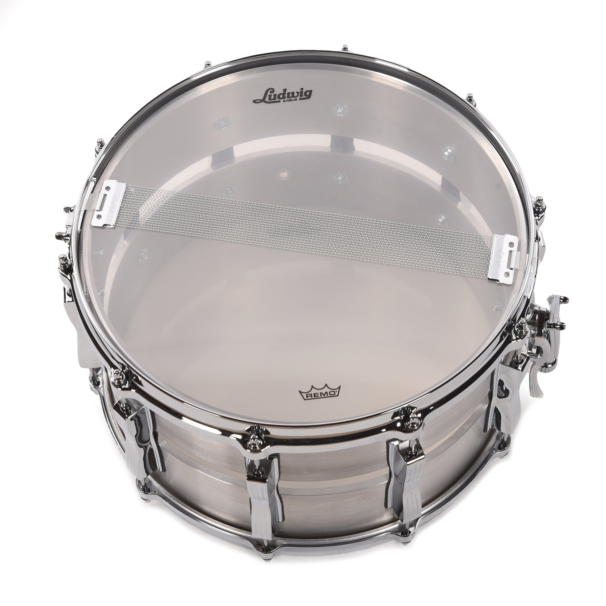 Ludwig 8x14 Cast Slotted Coliseum Aluminum Snare Drum Limited Drums and Percussion / Acoustic Drums / Snare