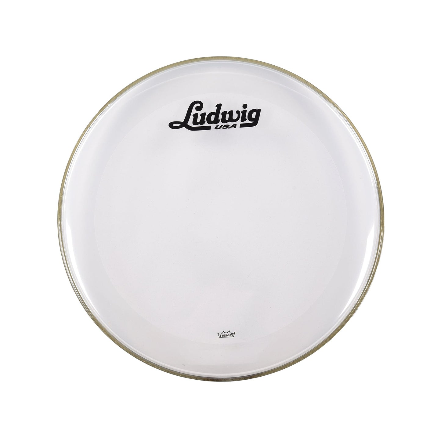 Ludwig 22" Powerstroke 3 Clear Bass Drumhead w/Vintage Script Logo Drums and Percussion / Parts and Accessories / Heads