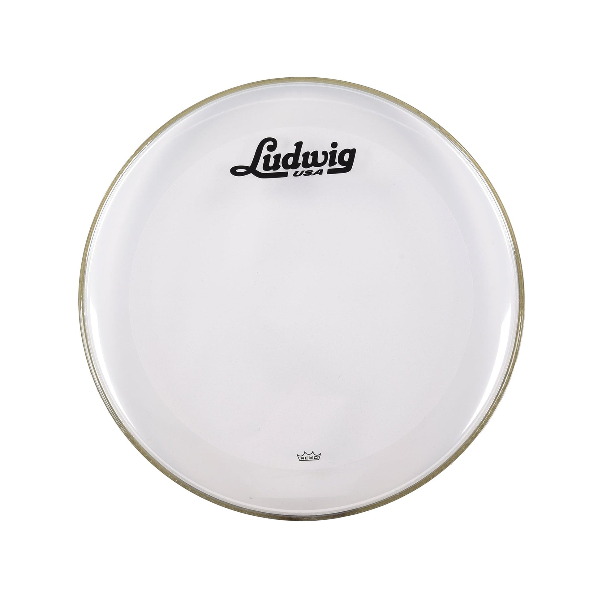 Ludwig 22" Powerstroke 3 Clear Bass Drumhead w/Vintage Script Logo Drums and Percussion / Parts and Accessories / Heads