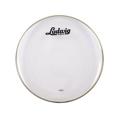 Ludwig 22" Powerstroke 3 Clear Bass Drumhead w/Vintage Script Logo Drums and Percussion / Parts and Accessories / Heads
