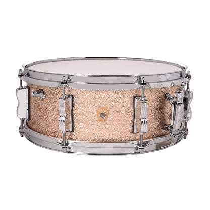 Ludwig 5.5x14 Classic Maple Jazz Fest Snare Drum Champagne Sparkle Snare Drums