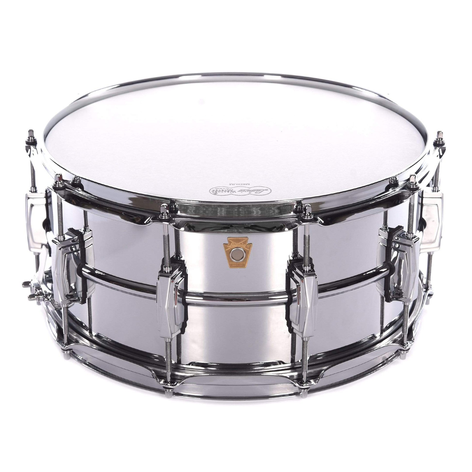 Ludwig 6.5x14 Supraphonic Snare Drum Factory Snare Drums