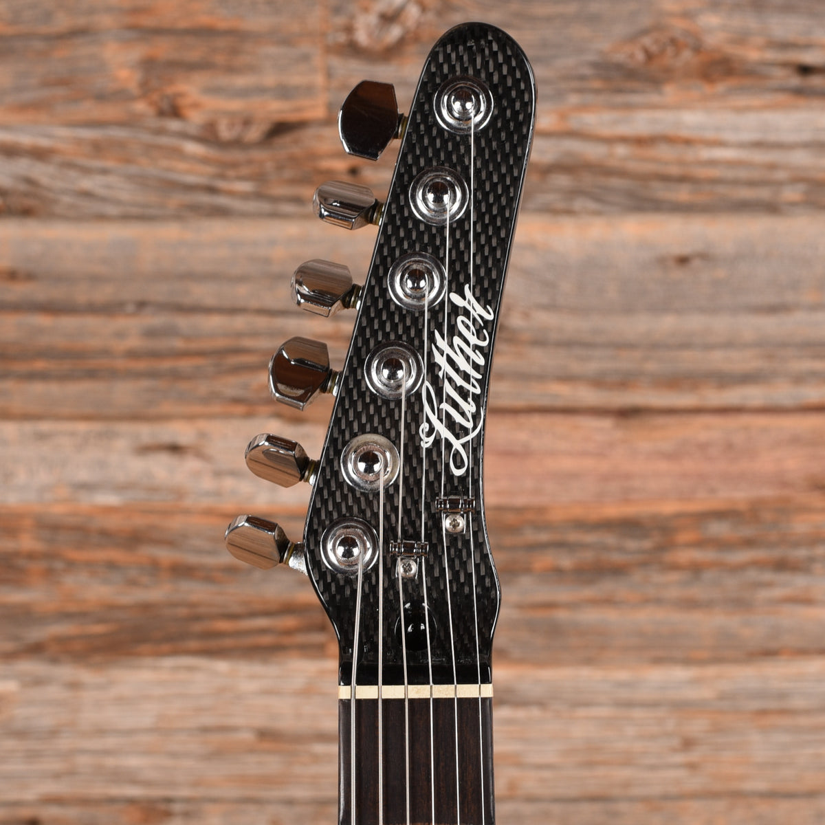 Luther Carbon Fiber S-Style Black Electric Guitars