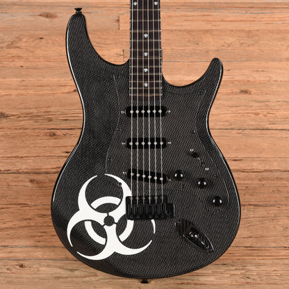 Luther Carbon Fiber S-Style Black Electric Guitars