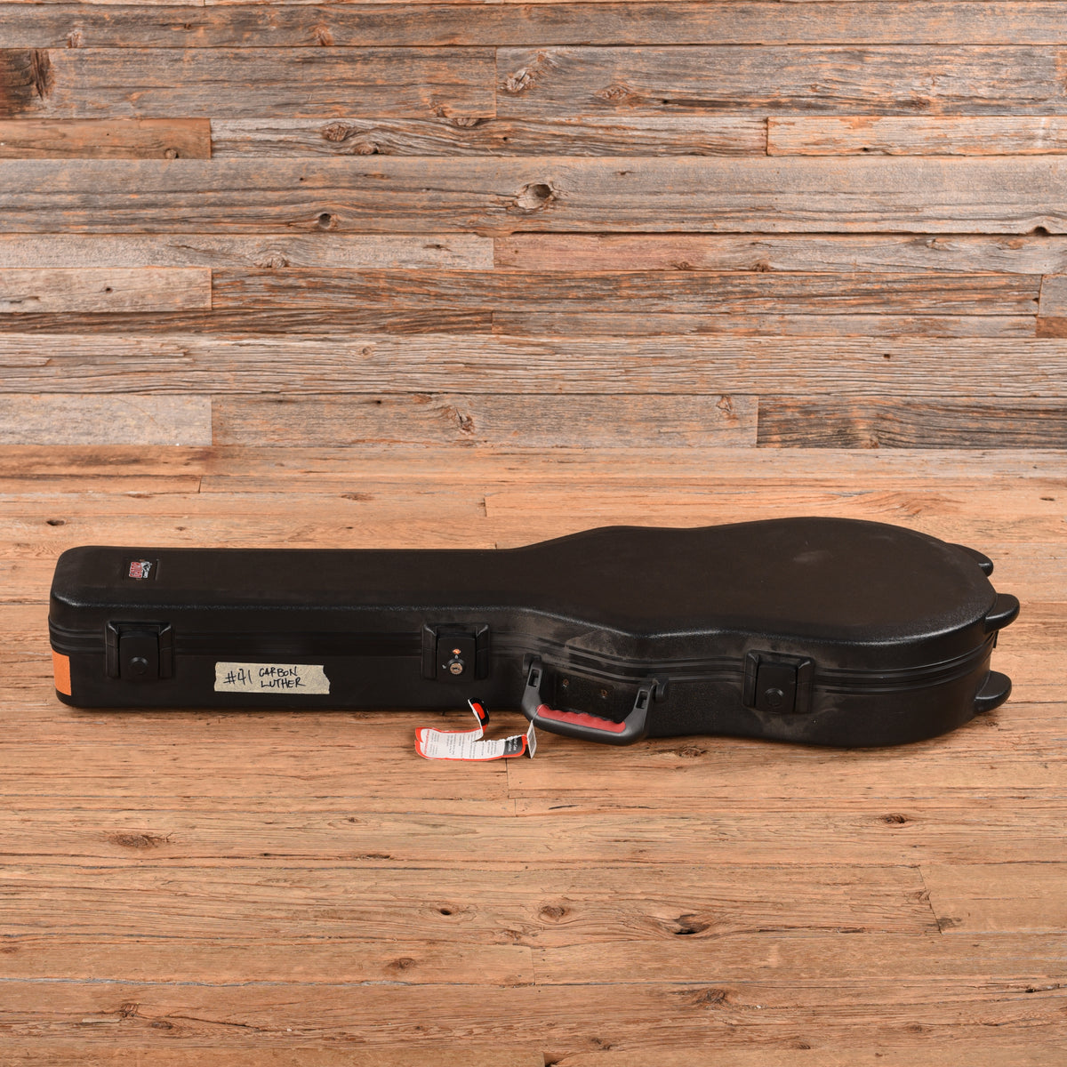 Luther LP Style Carbon Fiber Black Electric Guitars
