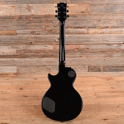 Luther LP Style Carbon Fiber Black Electric Guitars