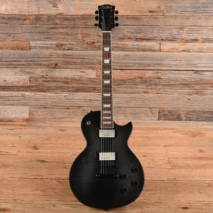 Luther LP Style Carbon Fiber Black Electric Guitars
