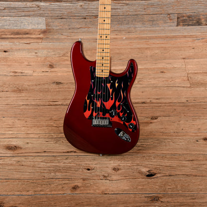 Fender American Series Stratocaster Neck 1984 w/90s Candy Apple Red Body Candy Apple Red 1984