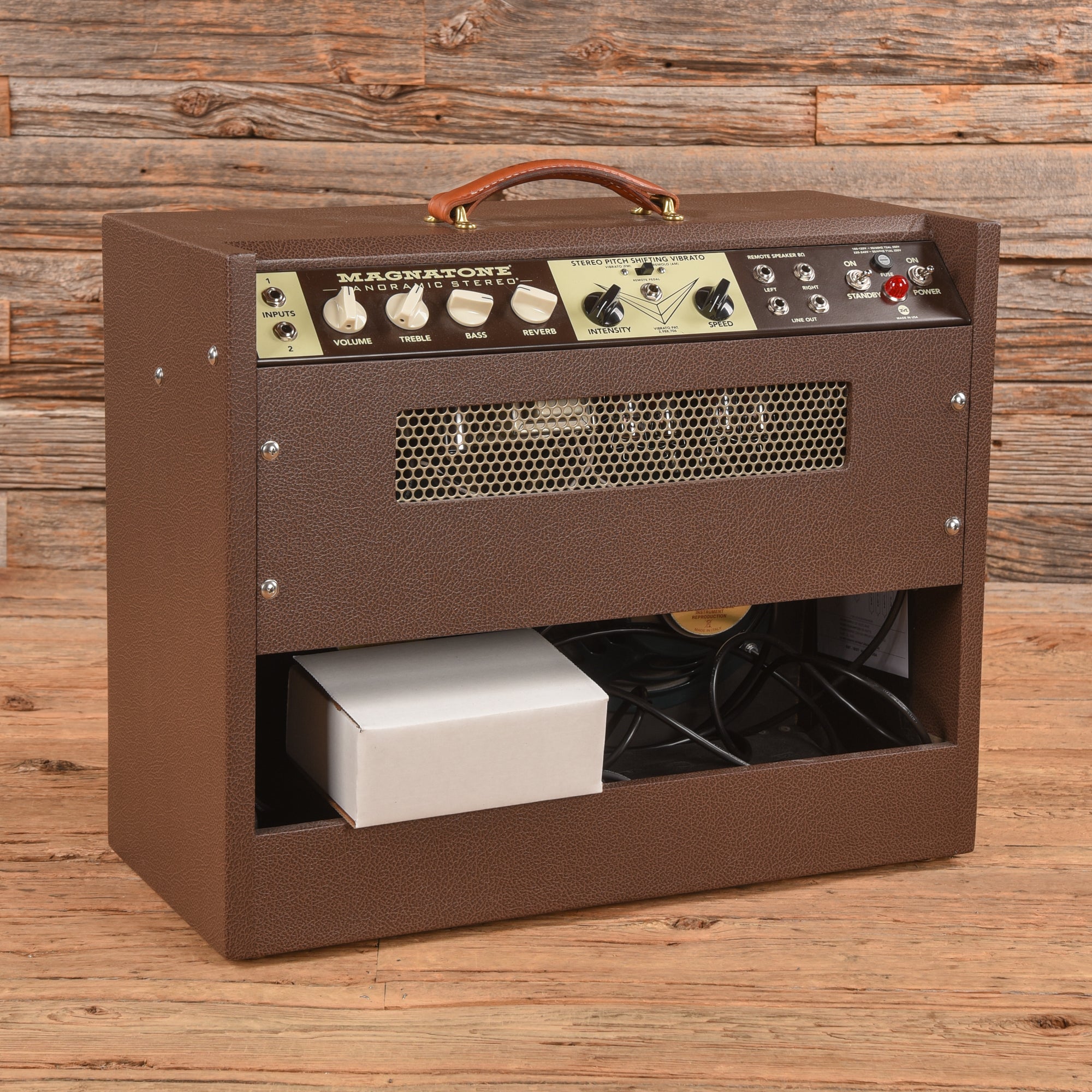 Magnatone Panoramic Stereo Brown Amplifiers
