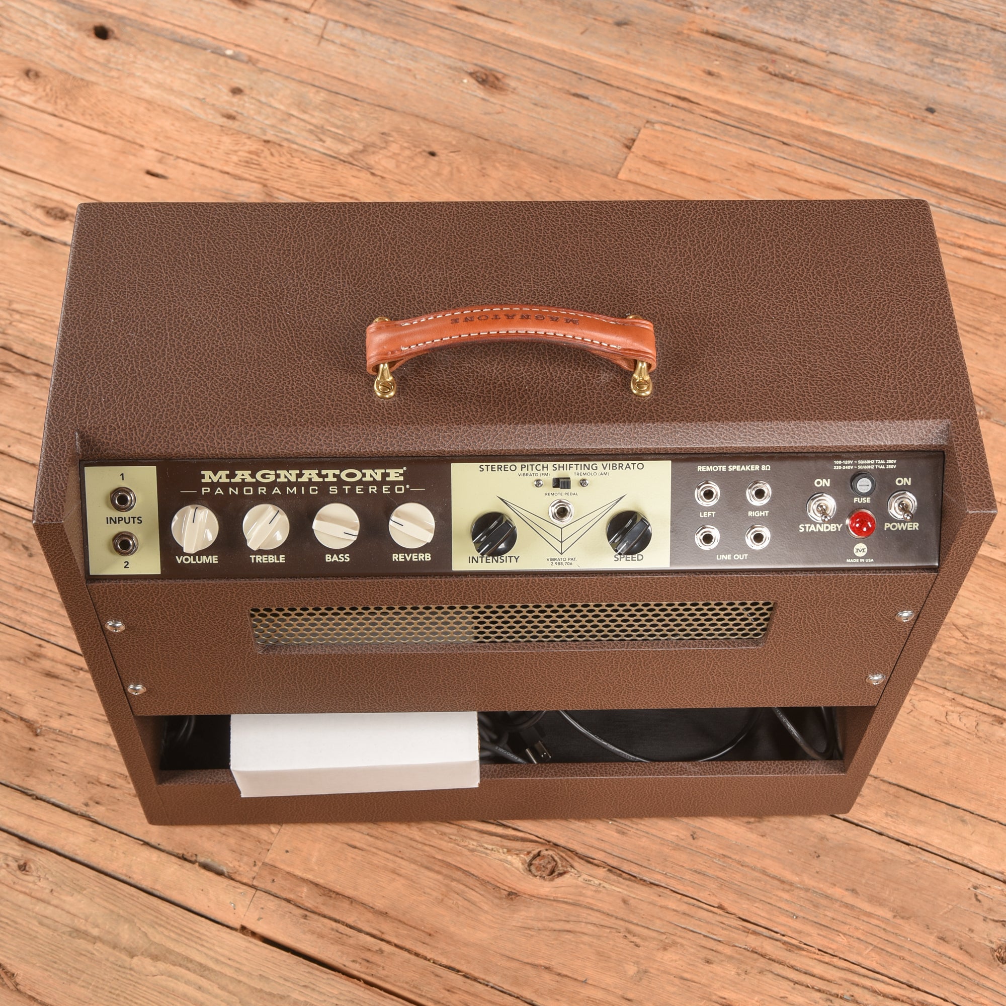 Magnatone Panoramic Stereo Brown Amplifiers