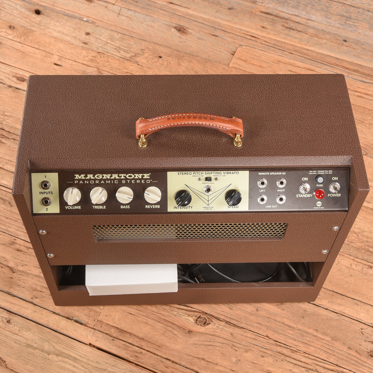 Magnatone Panoramic Stereo Brown Amplifiers