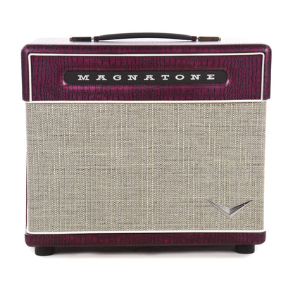 Magnatone 1x10" Extension Cab for Baby M80 Billy Gibbons Signature Chrome Grape Amps / Guitar Amps / Guitar Cabinets