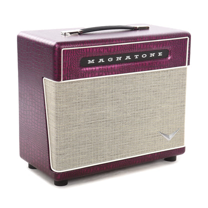 Magnatone 1x10" Extension Cab for Baby M80 Billy Gibbons Signature Chrome Grape Amps / Guitar Amps / Guitar Cabinets