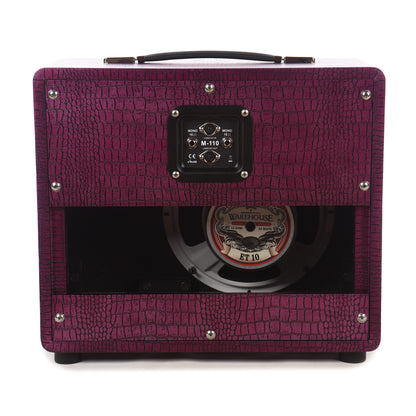 Magnatone 1x10" Extension Cab for Baby M80 Billy Gibbons Signature Chrome Grape Amps / Guitar Amps / Guitar Cabinets