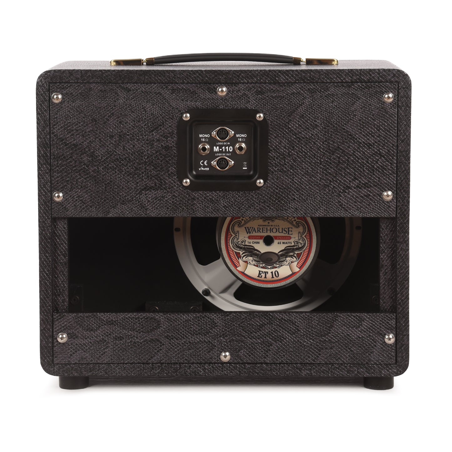 Magnatone 1x10" Extension Cab for Baby M80 Slash Signature Purple Python Amps / Guitar Amps / Guitar Cabinets