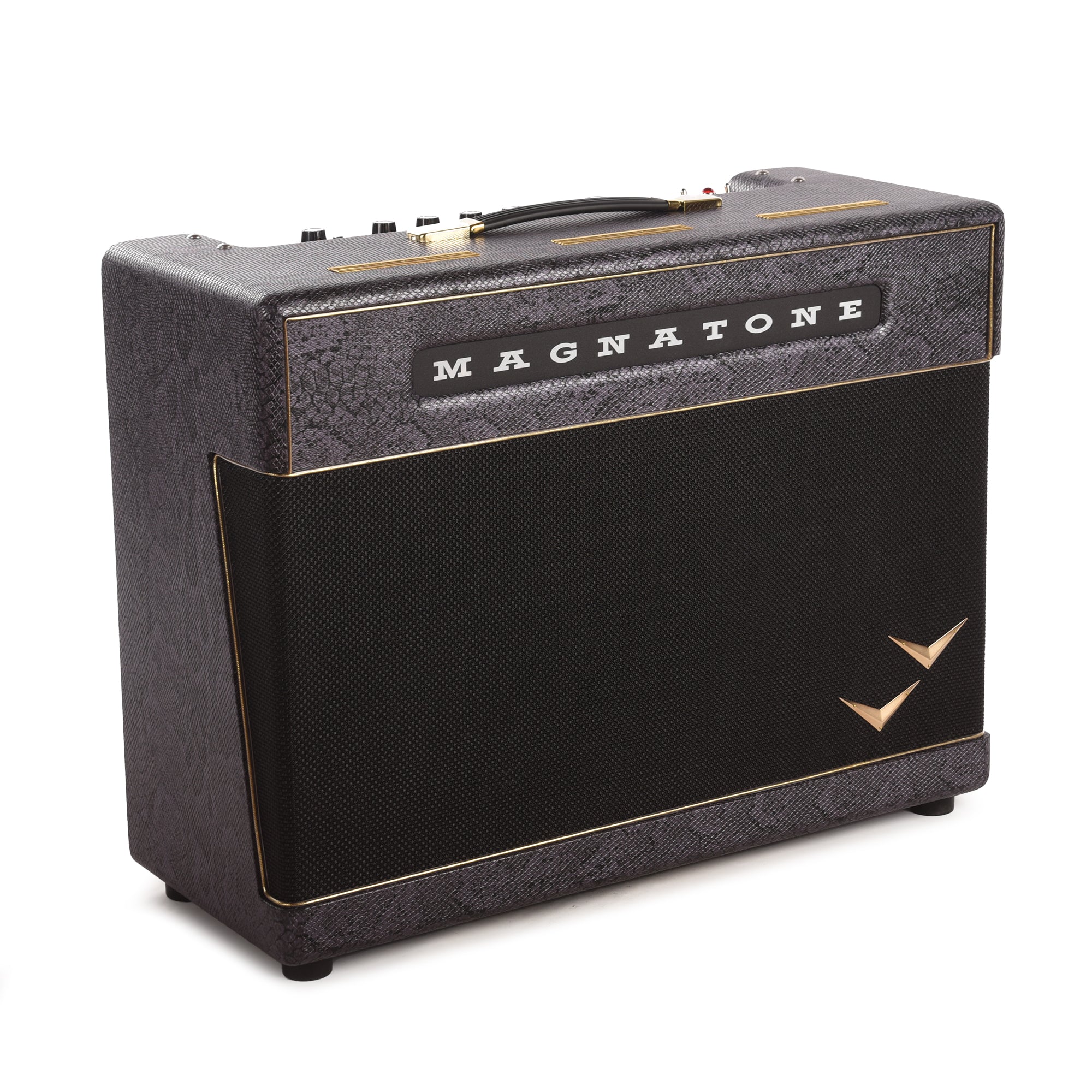 Magnatone Super Fifty-Nine M-80 45w 2x12 Combo Amp Slash Signature Purple Python Amps / Guitar Amps / Guitar Cabinets